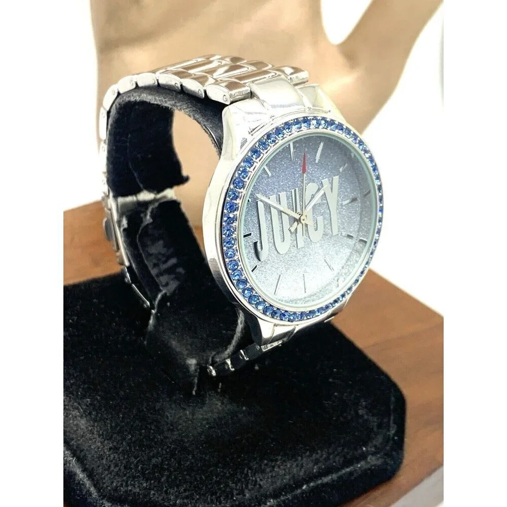 Juicy By Juicy Couture Women's Watch JC/5005 Quartz Blue Crystals Bezel …